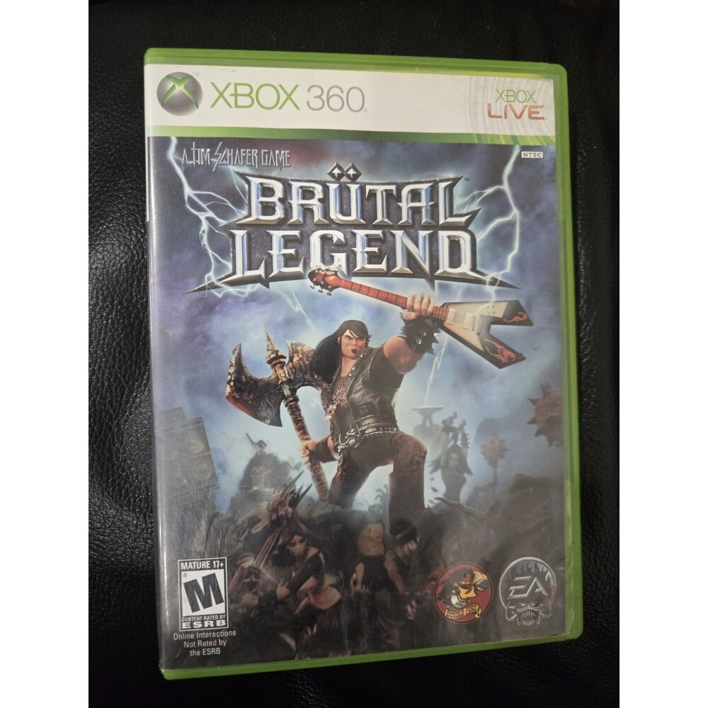 Brütal Legend Xbox 360 Video Game Heavy Metal Action Multiplayer